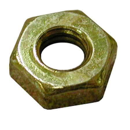 Jones Stephens 5/16in.-18 Brass Plated Heavy Hex Jam Nut C03804